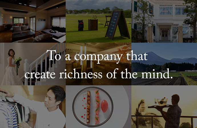 To a company that create richness of the mind.